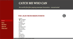 Desktop Screenshot of catchmewhocan.org.uk